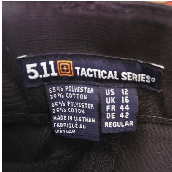 511 Tactical Series Rip Stop Black Tactical Specialized Women's Pants 12 NWT - Picture 5 of 5